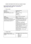 SCHOOL PARTNERSHIP APPLICATION