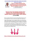 natural cures for diabetes - diabetic neuropathy treatment - diabetes treatment guidelines