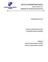 RECAPITULADO DE DOCUMENTOS DE MAESTRIA EN TECNOLOGIA EDUCATIVA