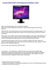 Computers & Accessories - ASUS VH196T 19-Inch Widescreen LCD Monitor - Black