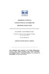 Rapport de mission du groupe d'amitié France-Turquie