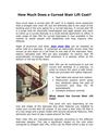 How Much Does a Curved Stair Lift Cost?