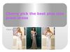 Cherry pick the best plus size prom dress
