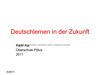 Deutschlernen in der Zukunft