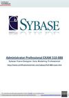 SYBASE ADMINISTRATOR PROFESSIONAL 510-888