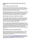 Research Papers on Human Cloning: Open a New Page in the Science
