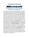 Testking 70-640 Exam