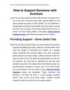 How to Support Someone with Anorexia