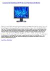Computers & Accessories - Dell UltraSharp 2001FP 20.1-inch Flat Panel LCD Monitor