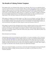The Benefits of Utilizing Website Templates