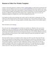 Reasons to Utilize Free Website Templates