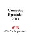 Camisetas Egresados 2011