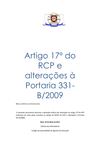 Manual AE relativo às alterações de Maio de 2011
