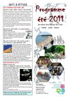 Plaquette été 2011