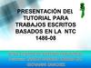 NORMA TECNICA ICONTEC 1486 CGI 2011-05