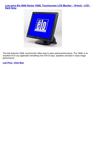 Computers & Accessories - Elo 5000 Series 1928L Touchscreen LCD Monitor - 19-Inch - LCD - Dark Grey