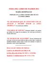 Firma de libros María Domíngues