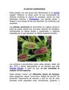 Plantas Carnívoras