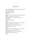 PROYECTO DE LA VIVIENDA