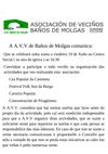 AVV BAÑOS DE MOLGAS COMUNICA