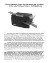 Choosing a Paper Folder: Why the Martin Yale 1611 Ease-of-Use AutoFold Paper Folder is the Right Choice