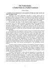 The Netherlands: A Failed State in a Failed Continent (in Ab Aeterno Jrnl of the Academy of Social & Political...