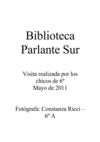 Biblioteca Parlante Sur