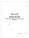 BeITCertified Microsoft Free Download Actual 70-529 exam questions dumps as PDF