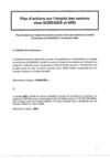 Plan d'actions sur l'emploi des seniors chez SOREGIES et SRD