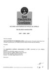 Accord d'entreprise en faveur de l'emploi des salariés handicapés 2007-2008-2009