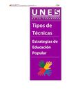 Tipos de Técnicas en Educación Popular