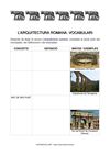 Exercici de vocabulari sobre l'arquitectura romana