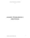 AVANCES CIENTIFICOS Y TECNOLOGICOS