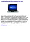Computers & Accessories - HP Pavilion dv6-3230us Entertainment Laptop (Silver)