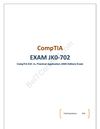 BeITCertified CompTIA Free Download Actual JK0-702 exam questions dumps as PDF