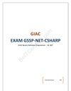 BeITCertified GIAC Free Download Actual GSSP-NET-CSHARP exam questions dumps as PDF
