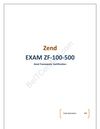 BeITCertified Zend Free Download Actual ZF-100-500 exam questions dumps as PDF