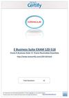 Free ORACLE 1Z0-518 Practice Test