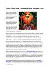 Online Poker Bots, Cheats and Other Software Facts