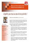 Bulletin Egalité Professionnelle n° 3