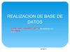 REALIZACION BASE DE DATOS - CAMILA RAMIREZ