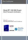Pass ZEND ZF-100-500 Exam