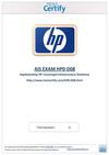 Free HP HP0-D08 Practice Test