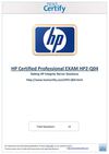 Free HP HP2-Q04 Practice Test