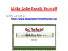 Myths About How To Make Solar Panels