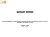 Guidelines for Group Work