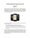 Android Application Development from AADI