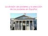 La división de poderes por Miriam Cuevas