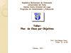 ejemplo de las planificación por objetivo