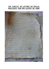 Fac similés de lettres de poilus, écrites par des élèves de 3èmes